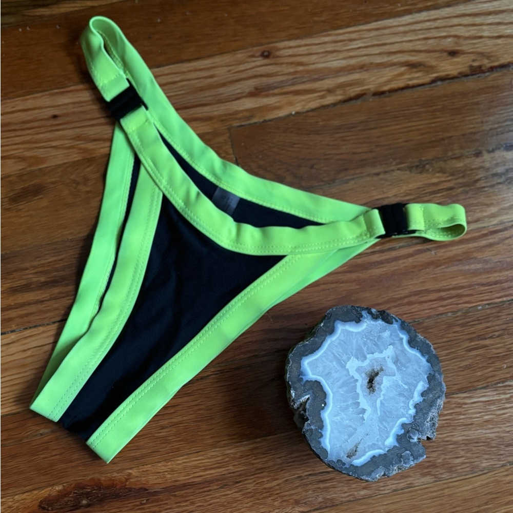 Neon clip summer Bathing suit bottoms